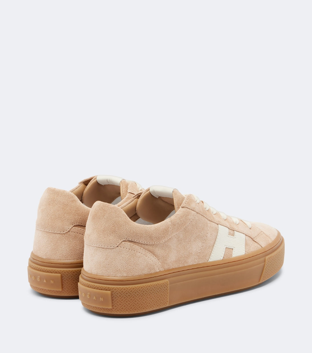 Hogan - Crosswind suede platform sneakers