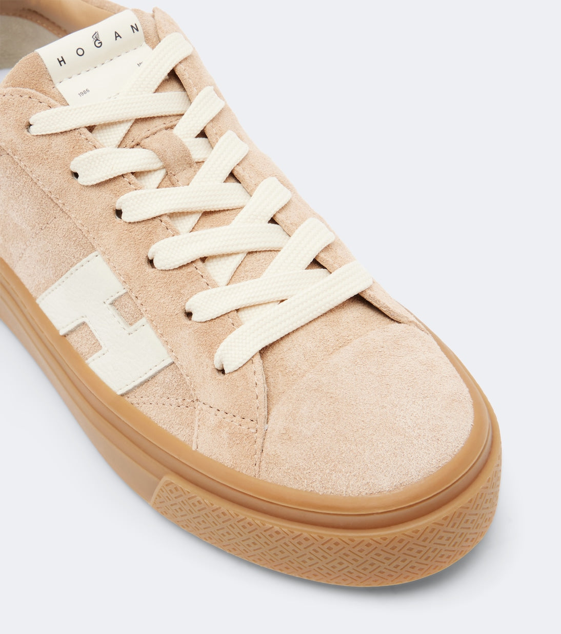 Hogan - Crosswind suede platform sneakers