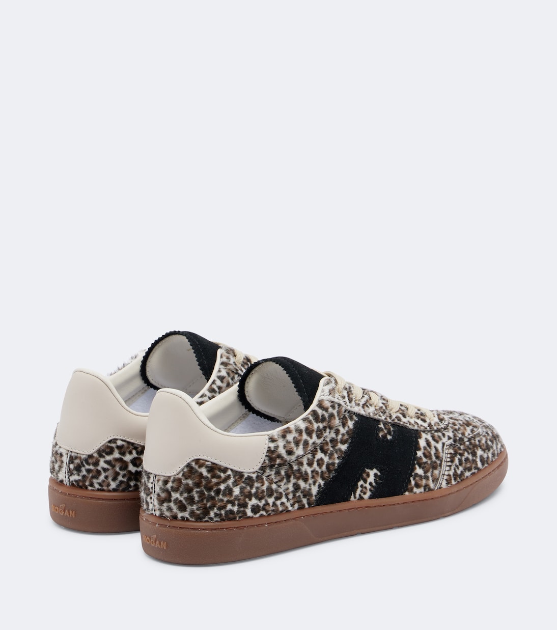 Hogan - H647 printed calf hair sneakers