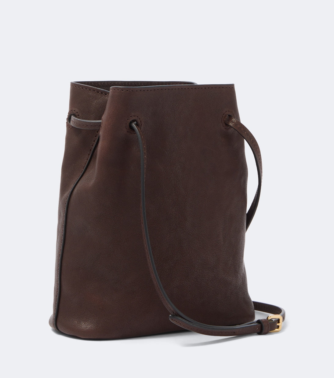 Miu Miu - Mini leather bucket bag