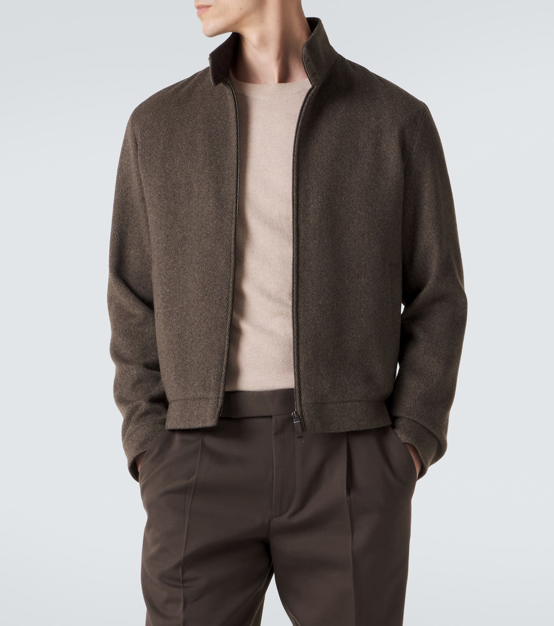 Zegna - Wool and cashmere jacket
