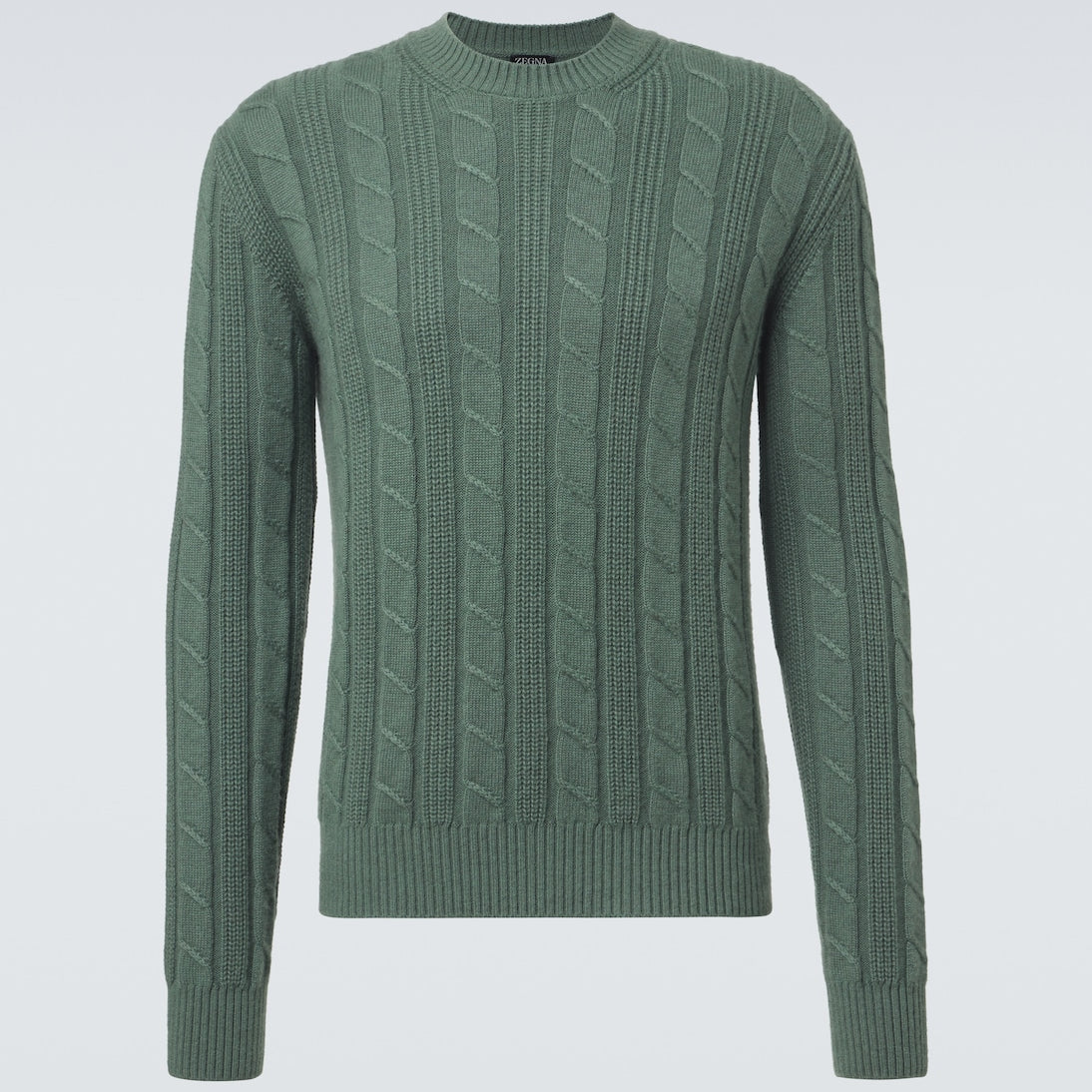 Zegna - Cable-knit cashmere sweater
