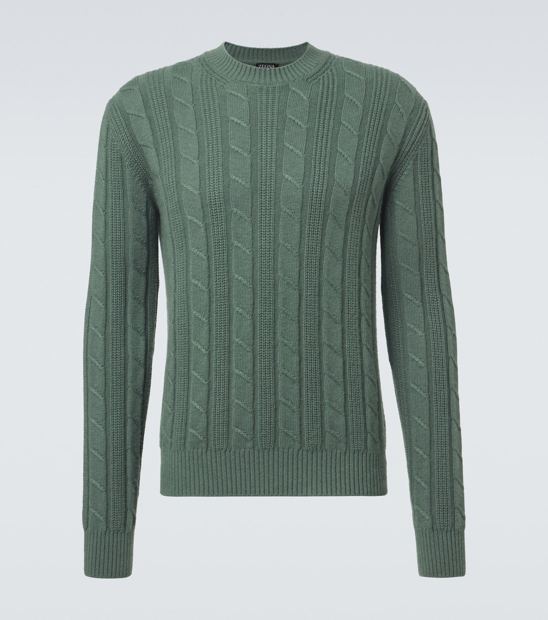 Zegna - Cable-knit cashmere sweater