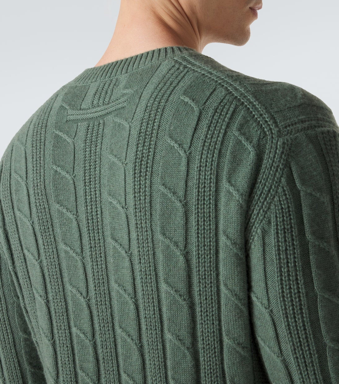 Zegna - Cable-knit cashmere sweater