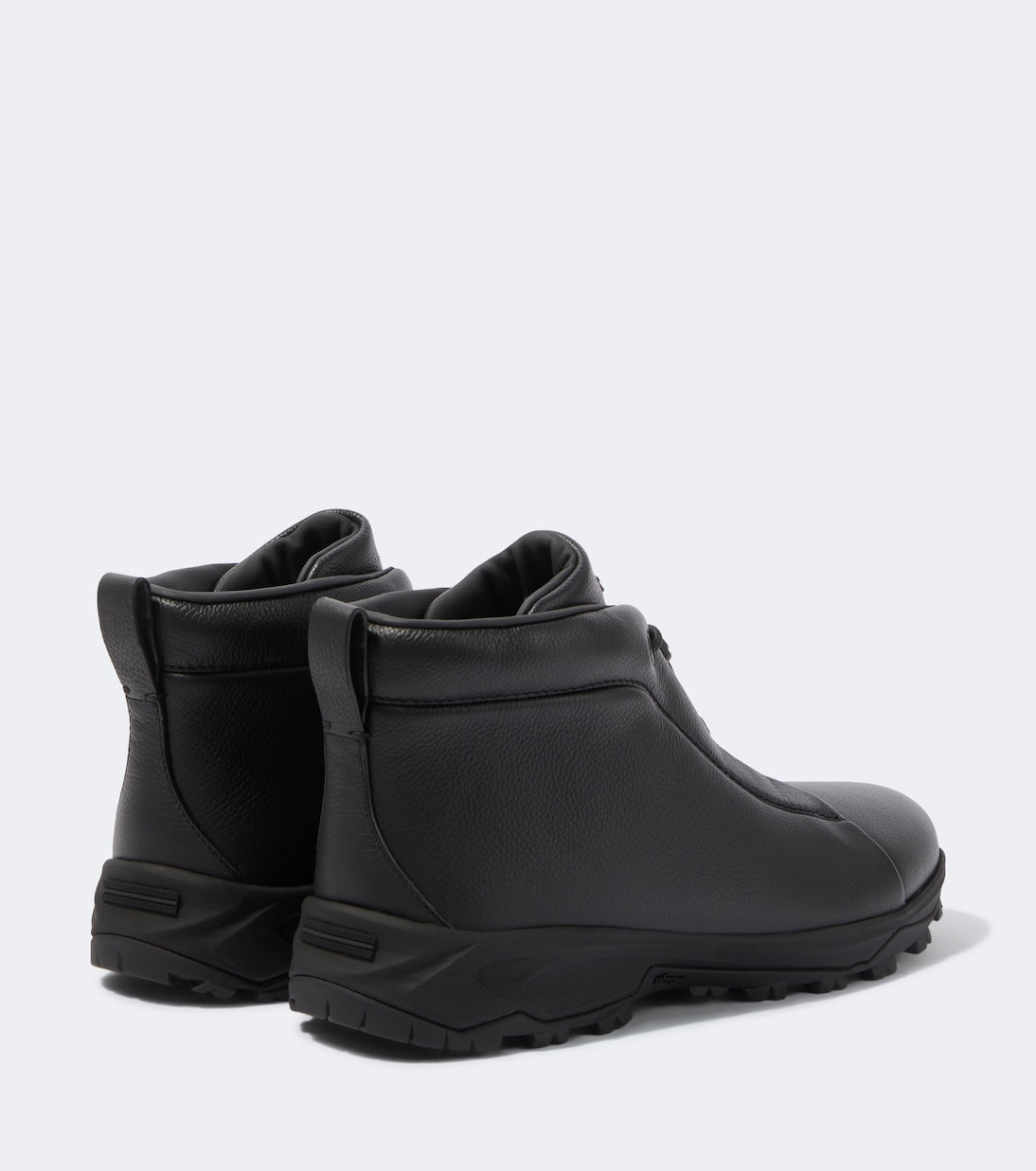 Zegna - Triple Stitch leather high-top sneakers