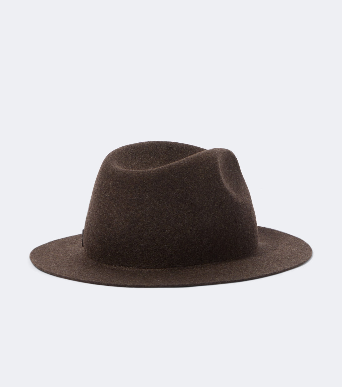 Zegna - Leather-trimmed wool fedora
