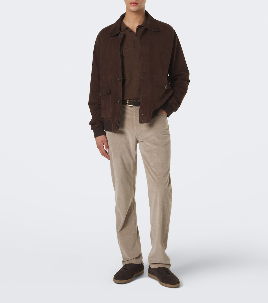 Zegna - Roccia corduroy straight pants