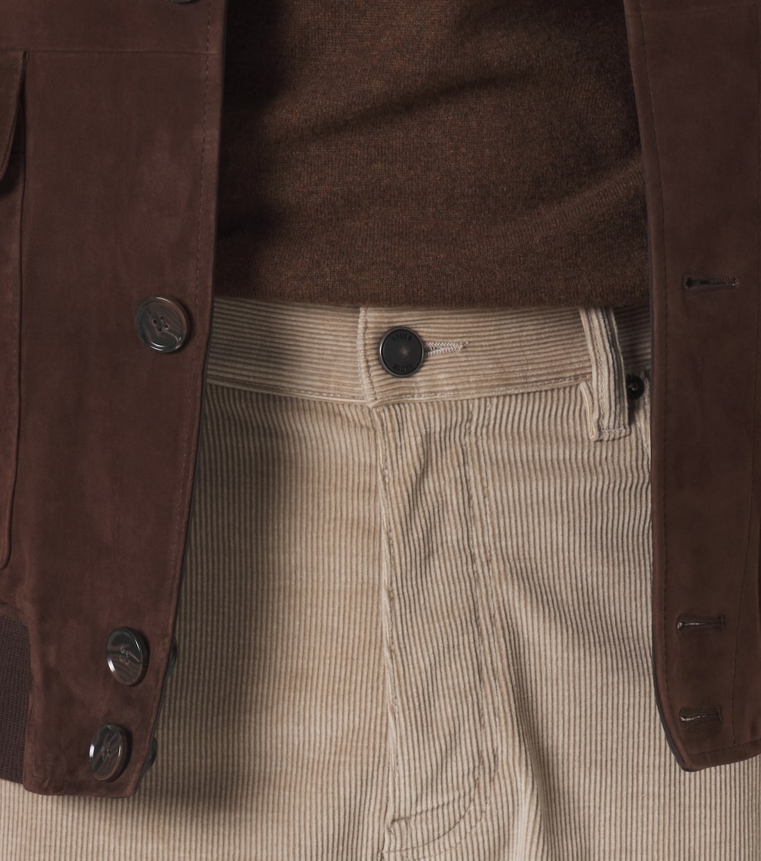 Zegna - Roccia corduroy straight pants
