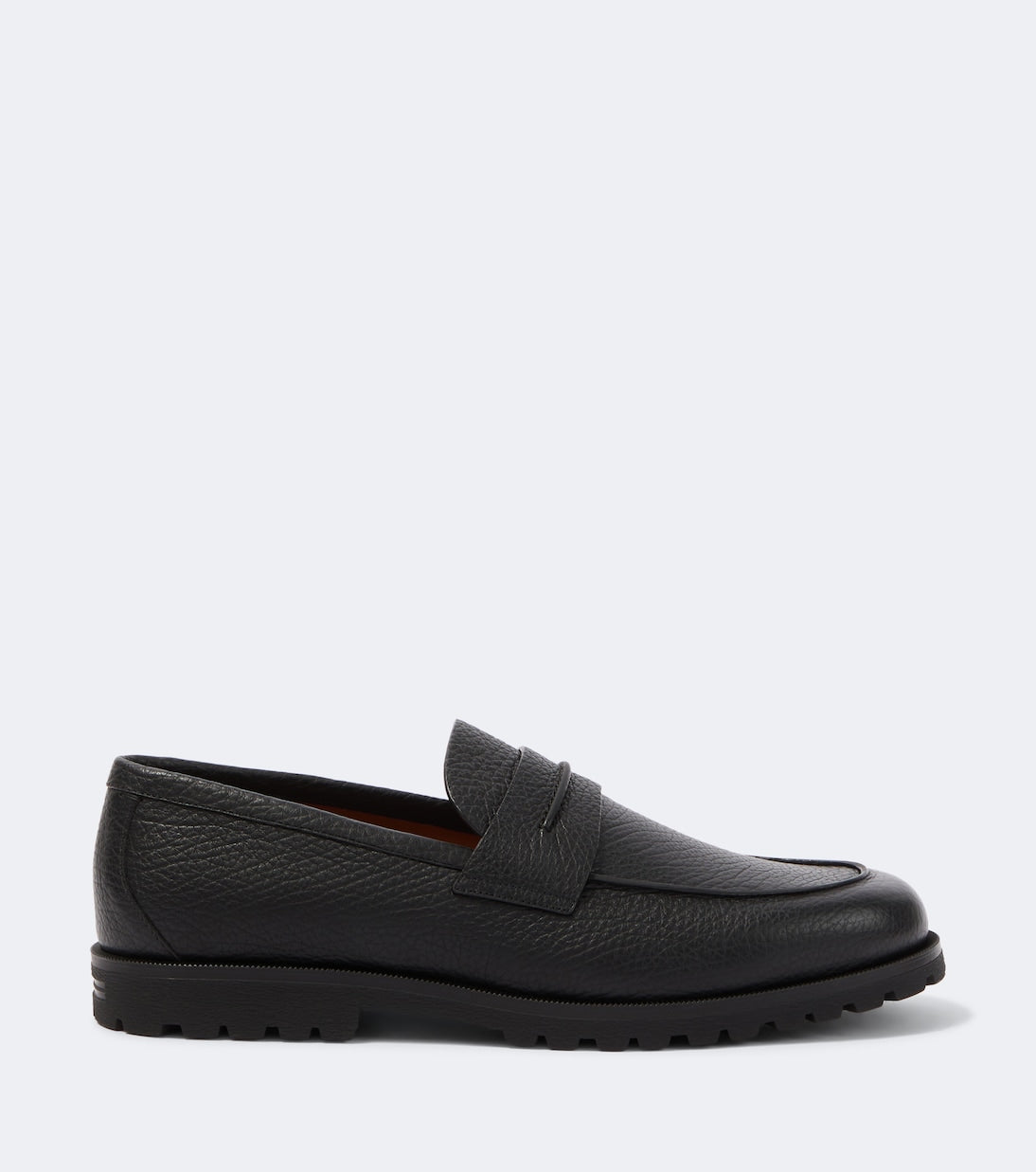 Zegna - Pioggia leather loafers