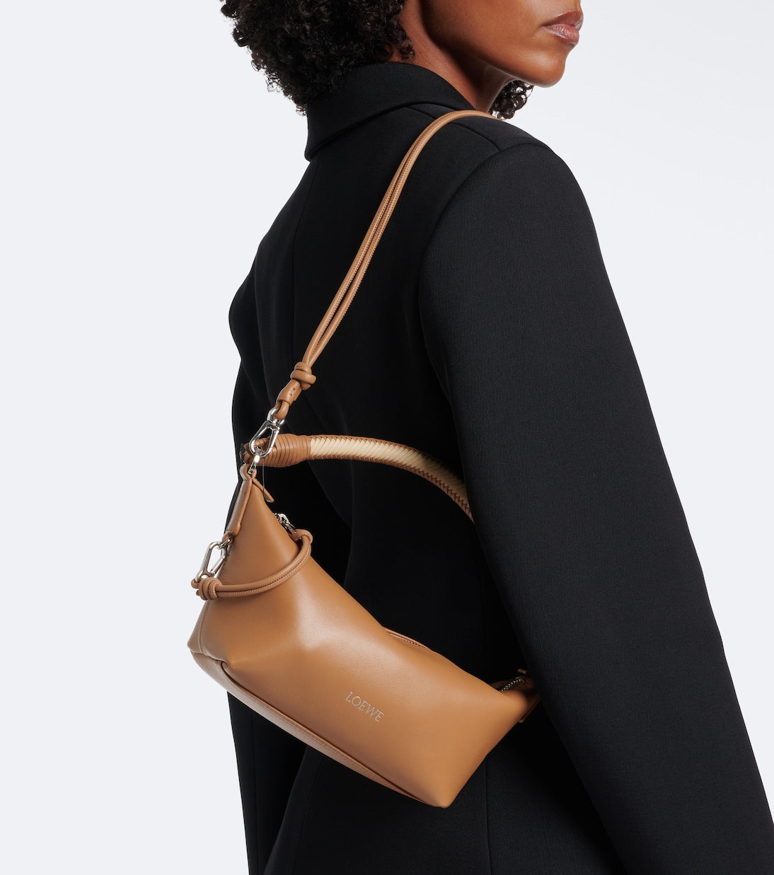 Loewe - Cala Small leather top-handle bag