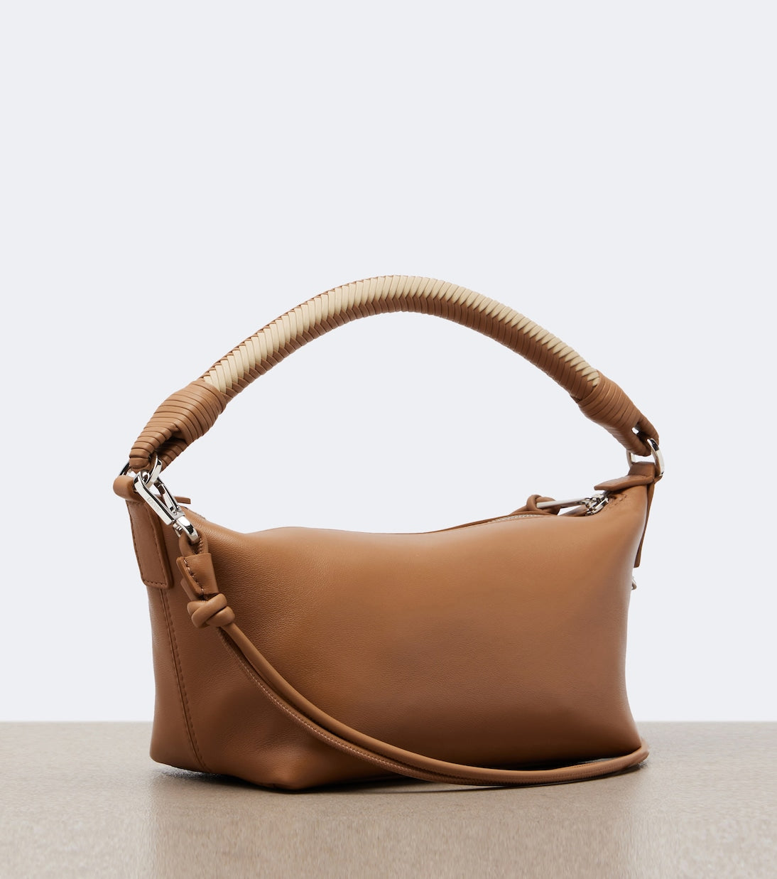 Loewe - Cala Small leather top-handle bag