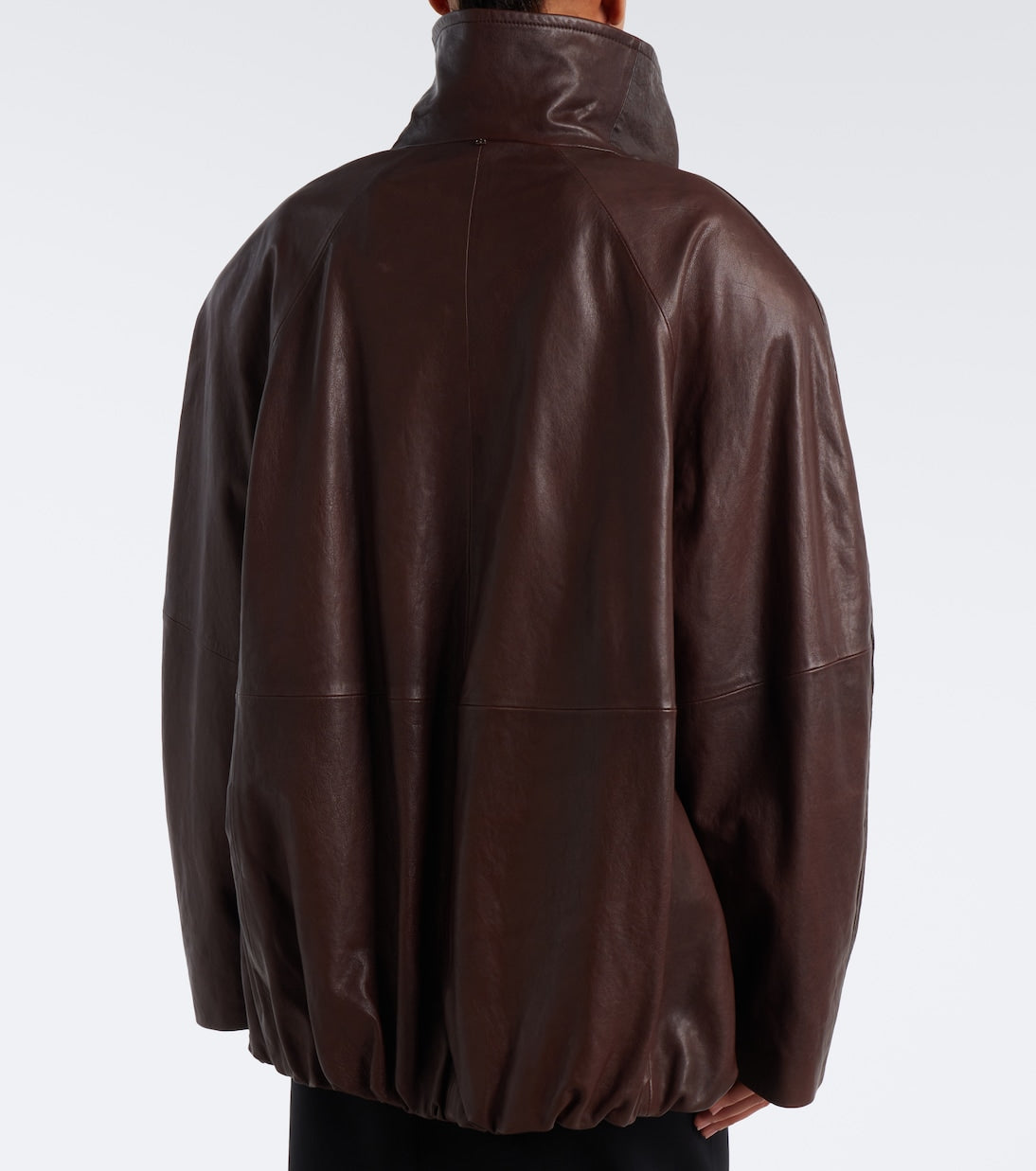 Sportmax - Belted leather jacket
