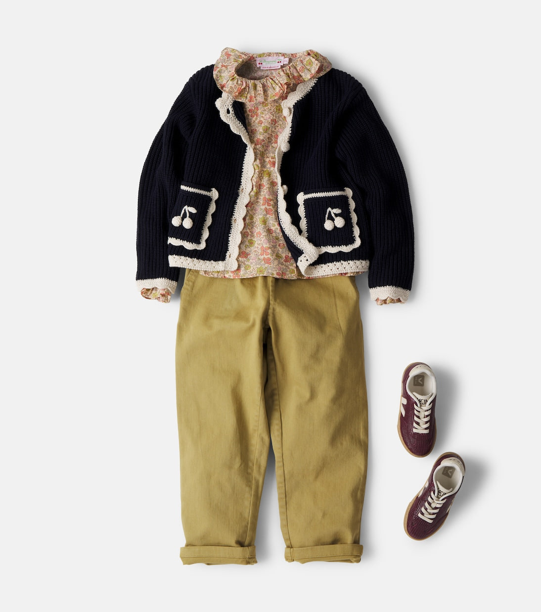 Bonpoint - Marlys wool and cotton cardigan