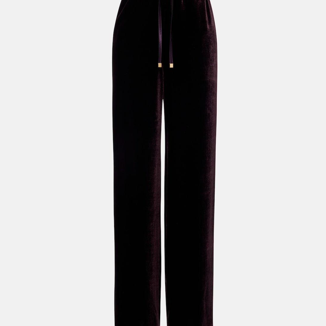 Agnona - Velvet wide-leg pants