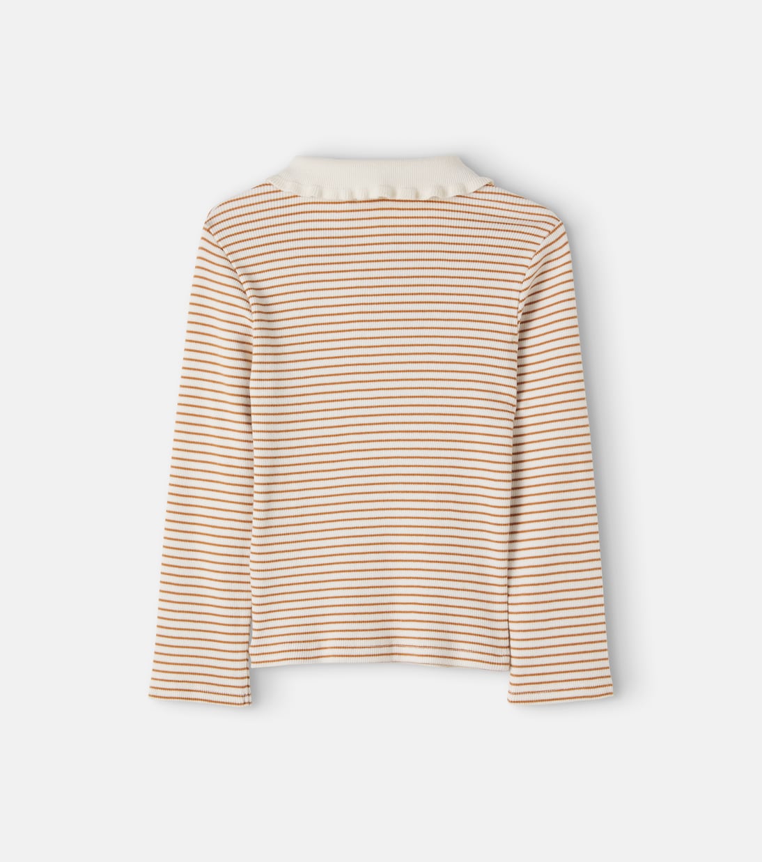 Bonpoint - Juanna ribbed-knit striped cotton polo shirt