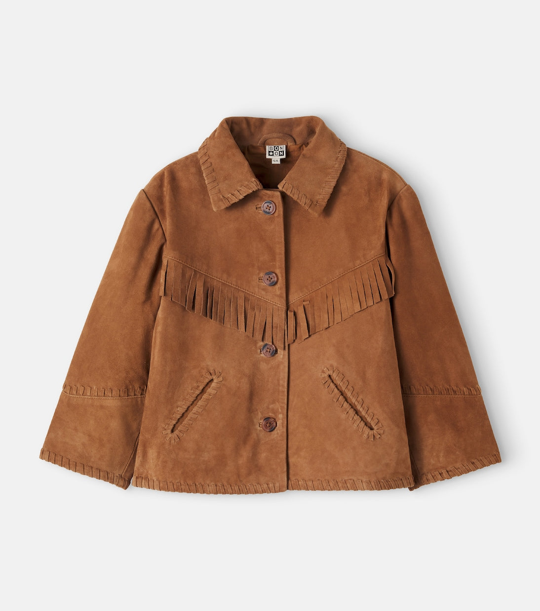 Bonton - Pocahantas fringed suede jacket