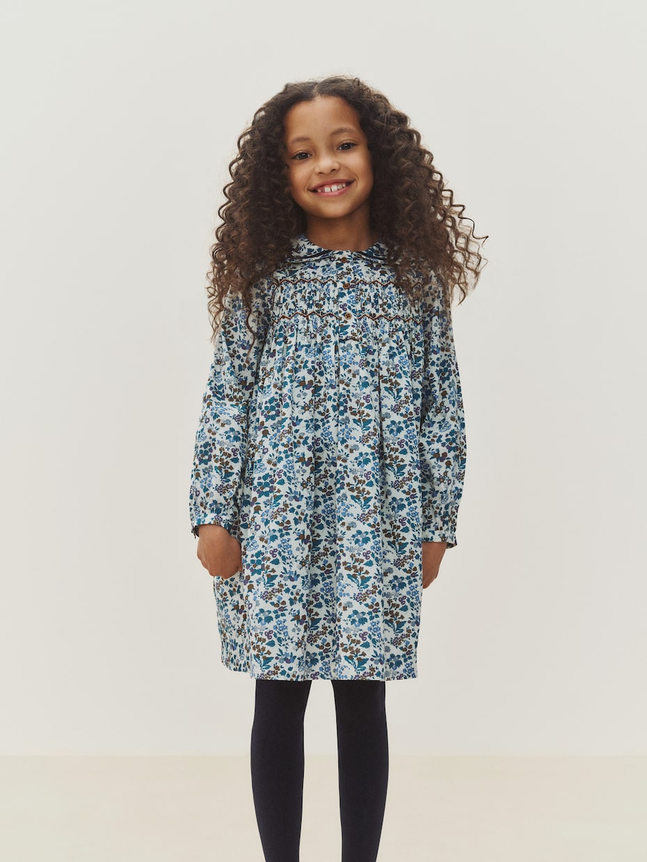 Bonpoint - Marinette floral cotton and wool dress