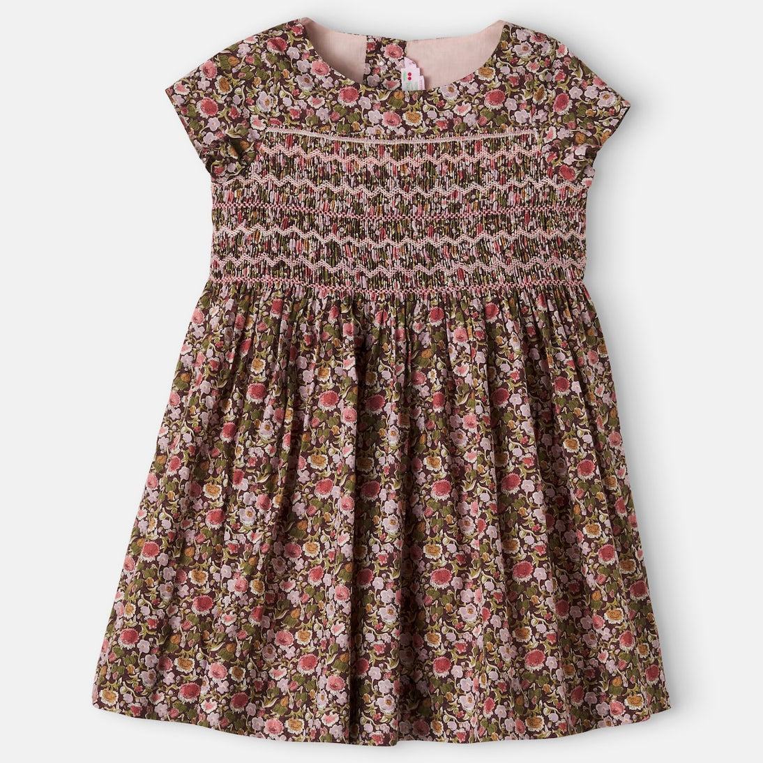 Bonpoint - Duchesse shirred floral cotton dress