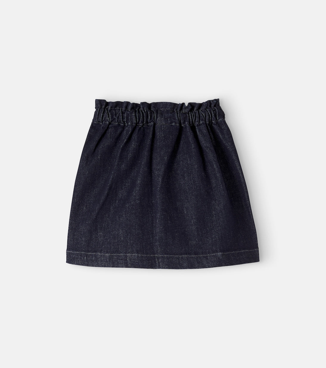 Bonton - Douchka patch-appliqué denim skirt