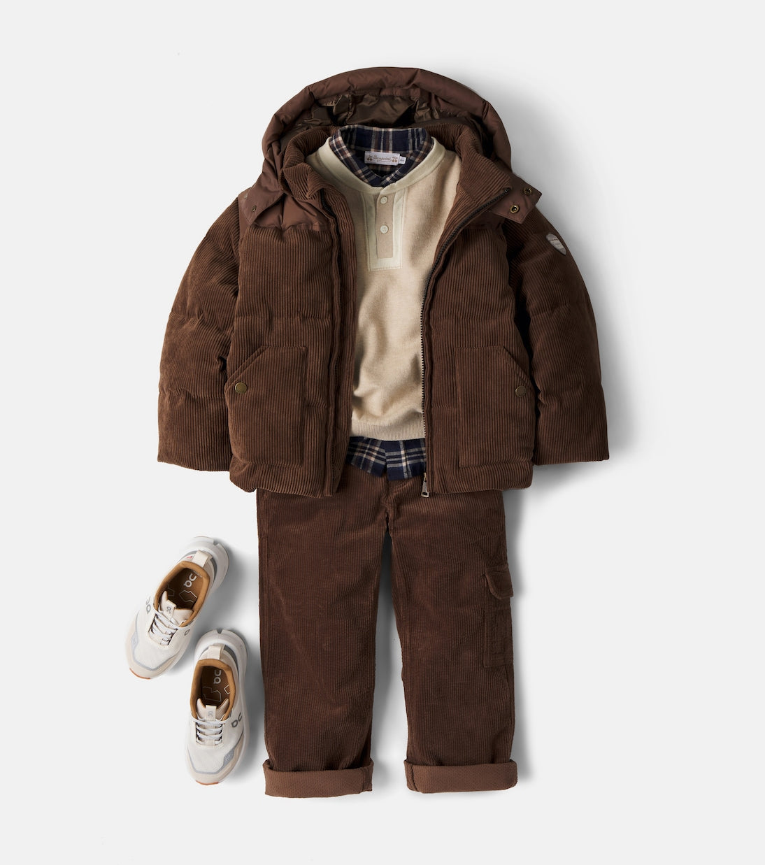 Bonpoint - Morris corduroy puffer jacket