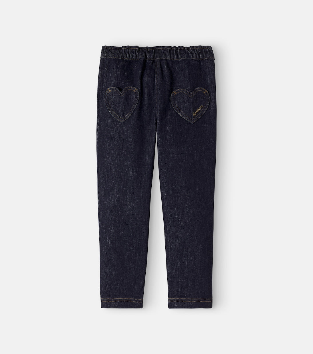 Bonton - Duck patch-appliqué jeans