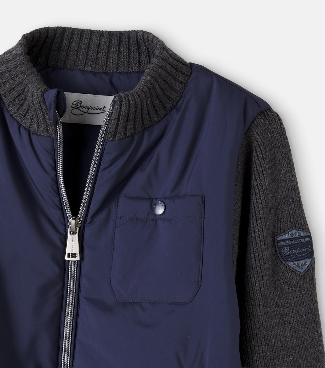 Bonpoint - Marcellino wool and cotton-trimmed jacket