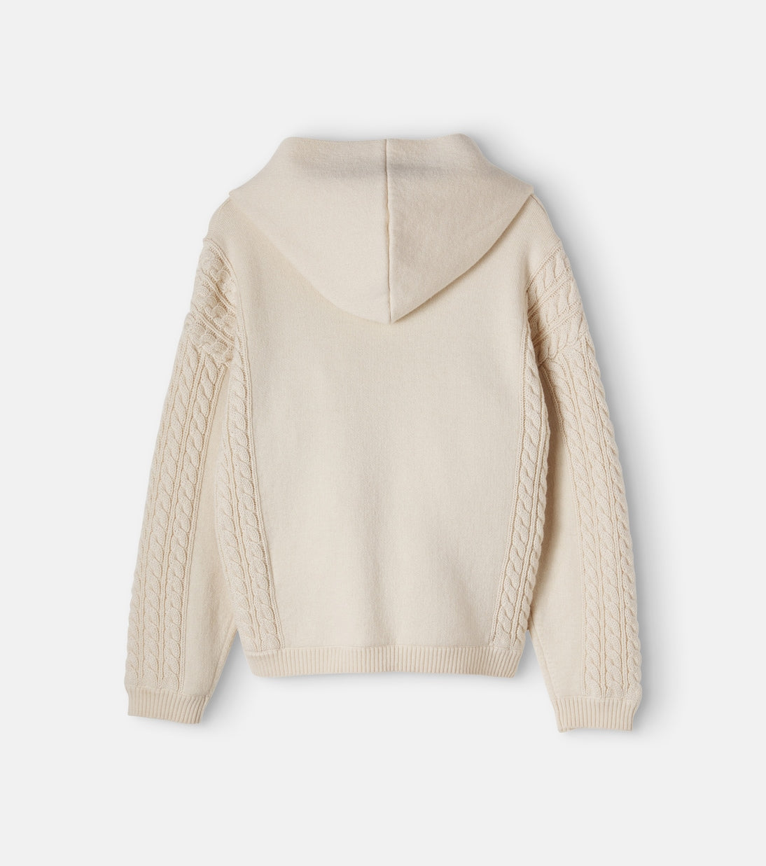 Bonpoint - Matheus knitted wool and cotton hoodie