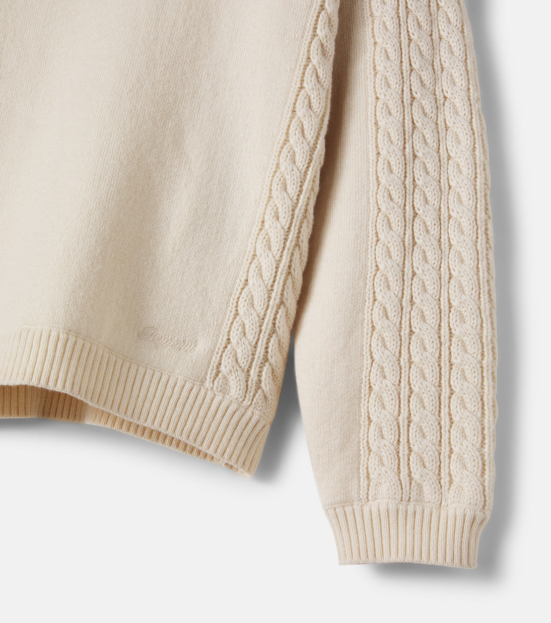 Bonpoint - Matheus knitted wool and cotton hoodie