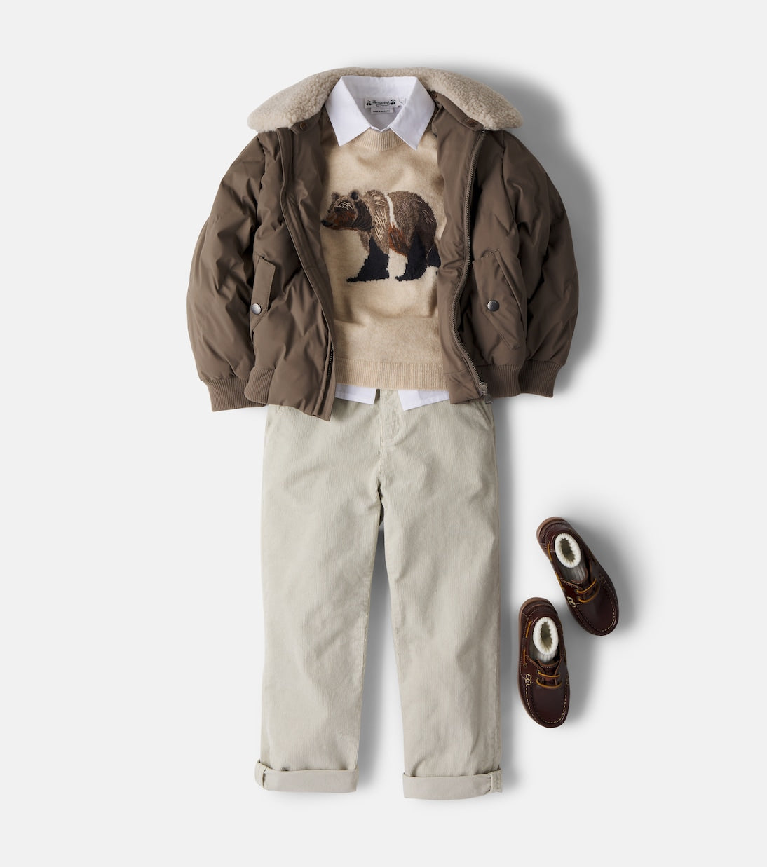 Bonpoint - Berlioz intarsia cashmere sweater