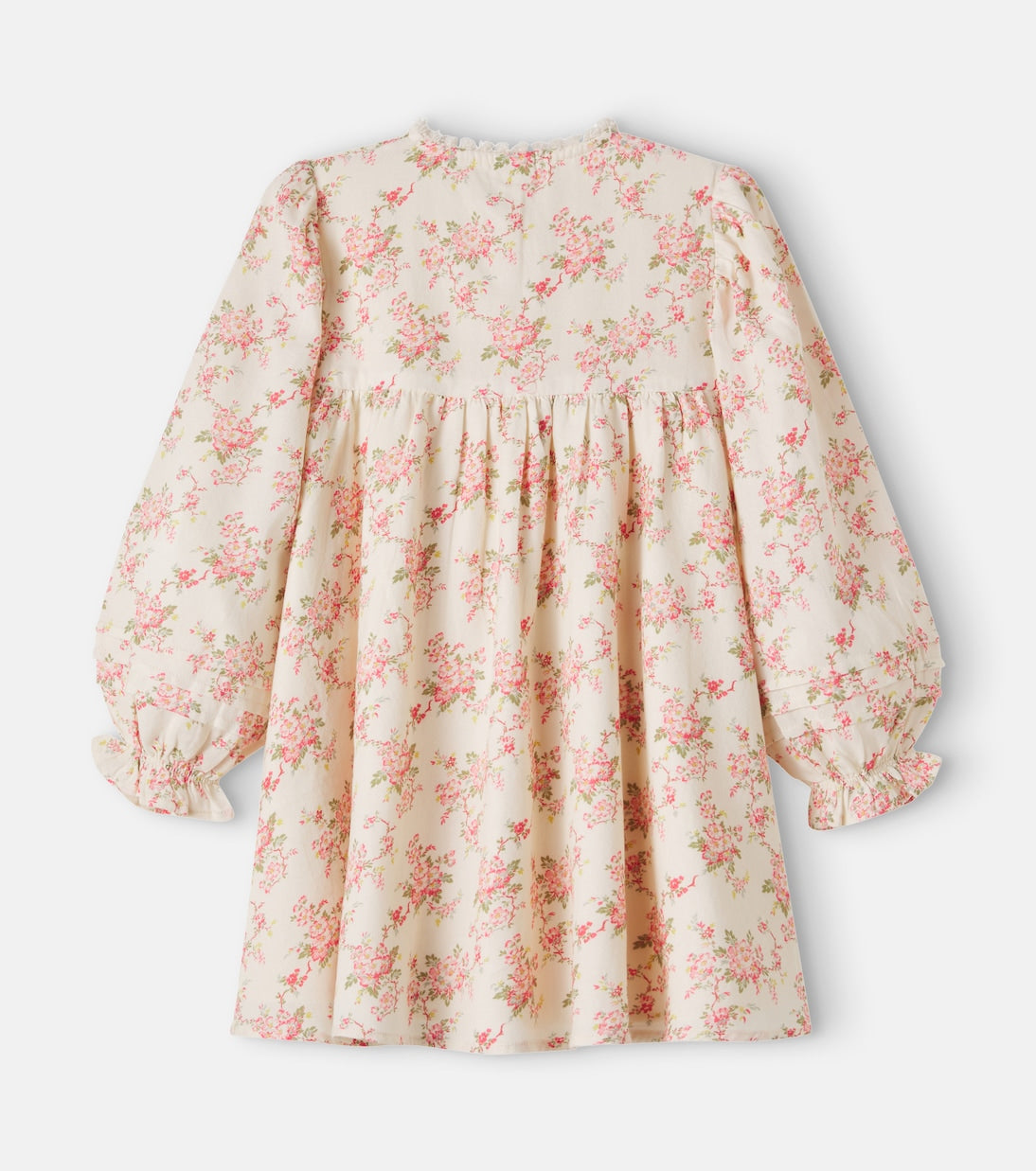 Bonton - Pivoine floral gathered cotton dress