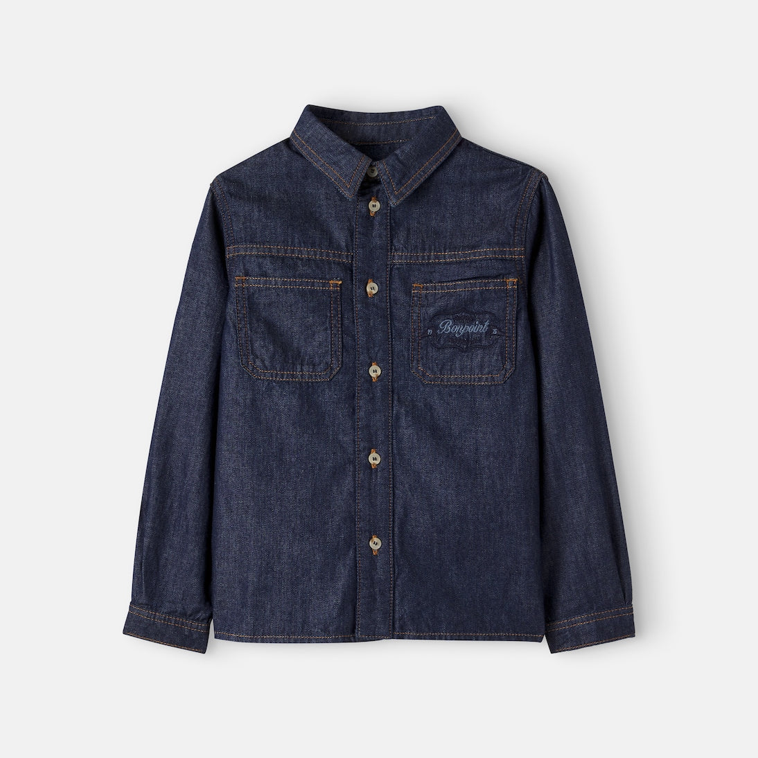 Bonpoint - Cotton denim overshirt
