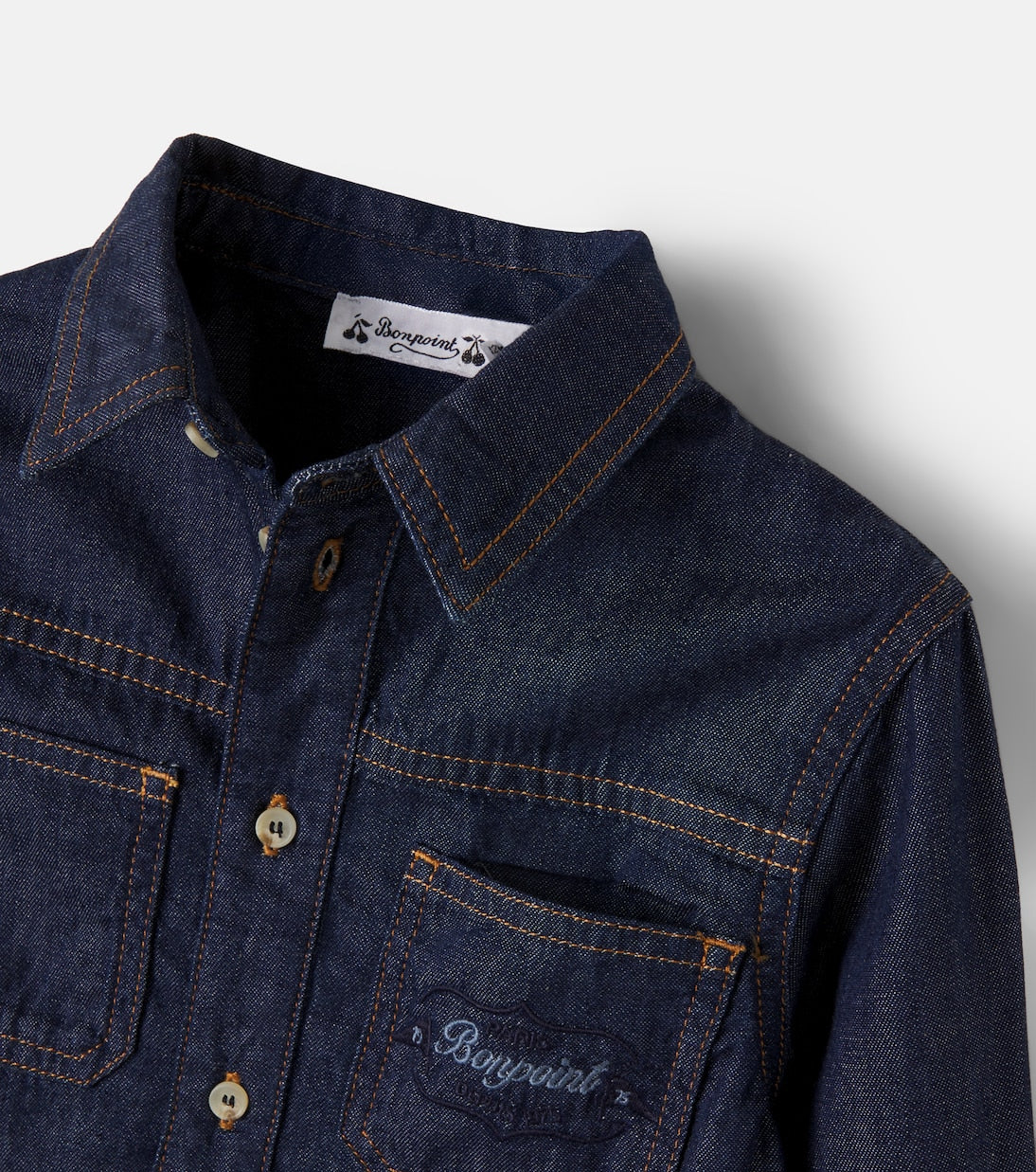 Bonpoint - Cotton denim overshirt