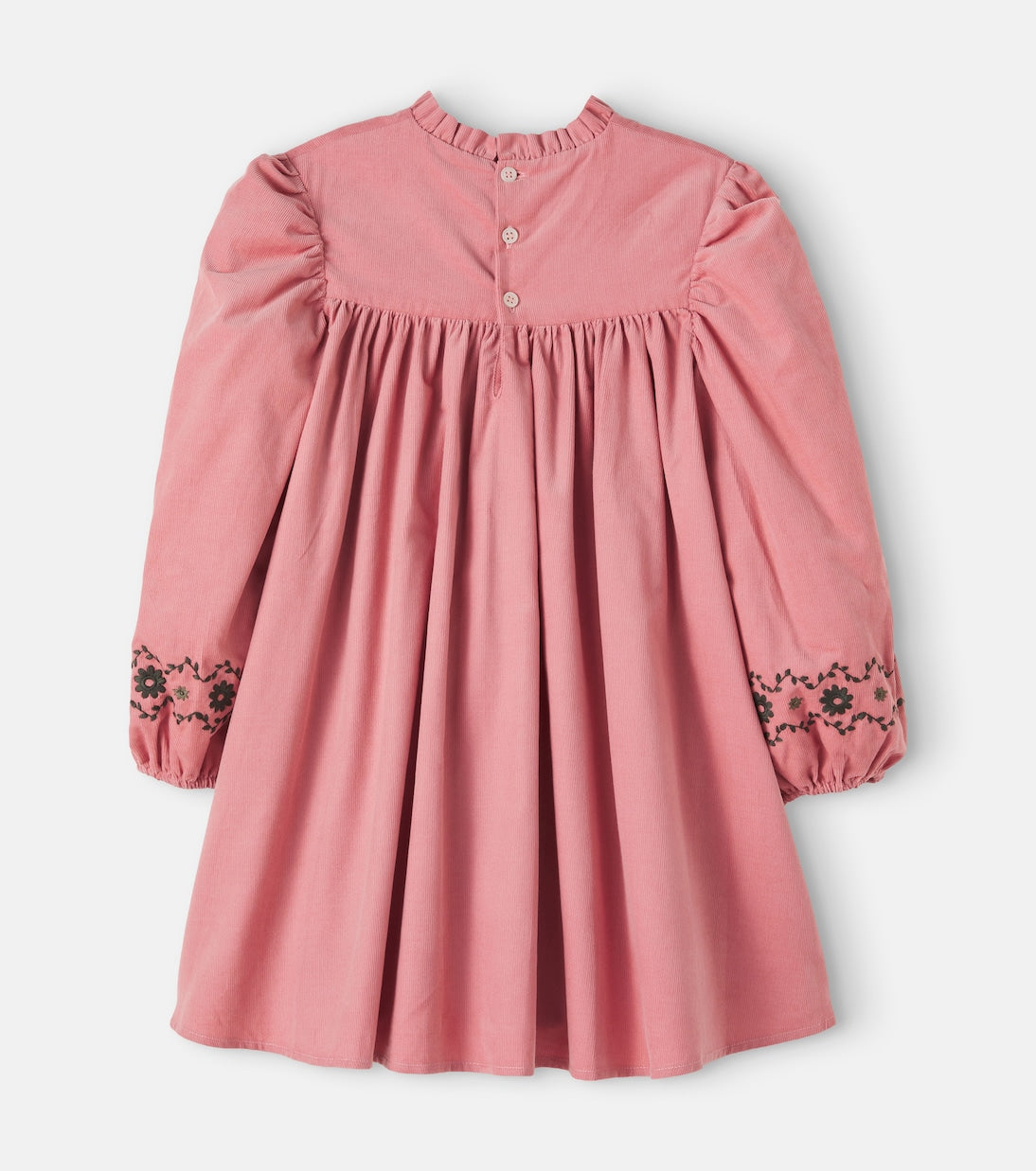 Bonton - Pauline embroidered cotton corduroy dress