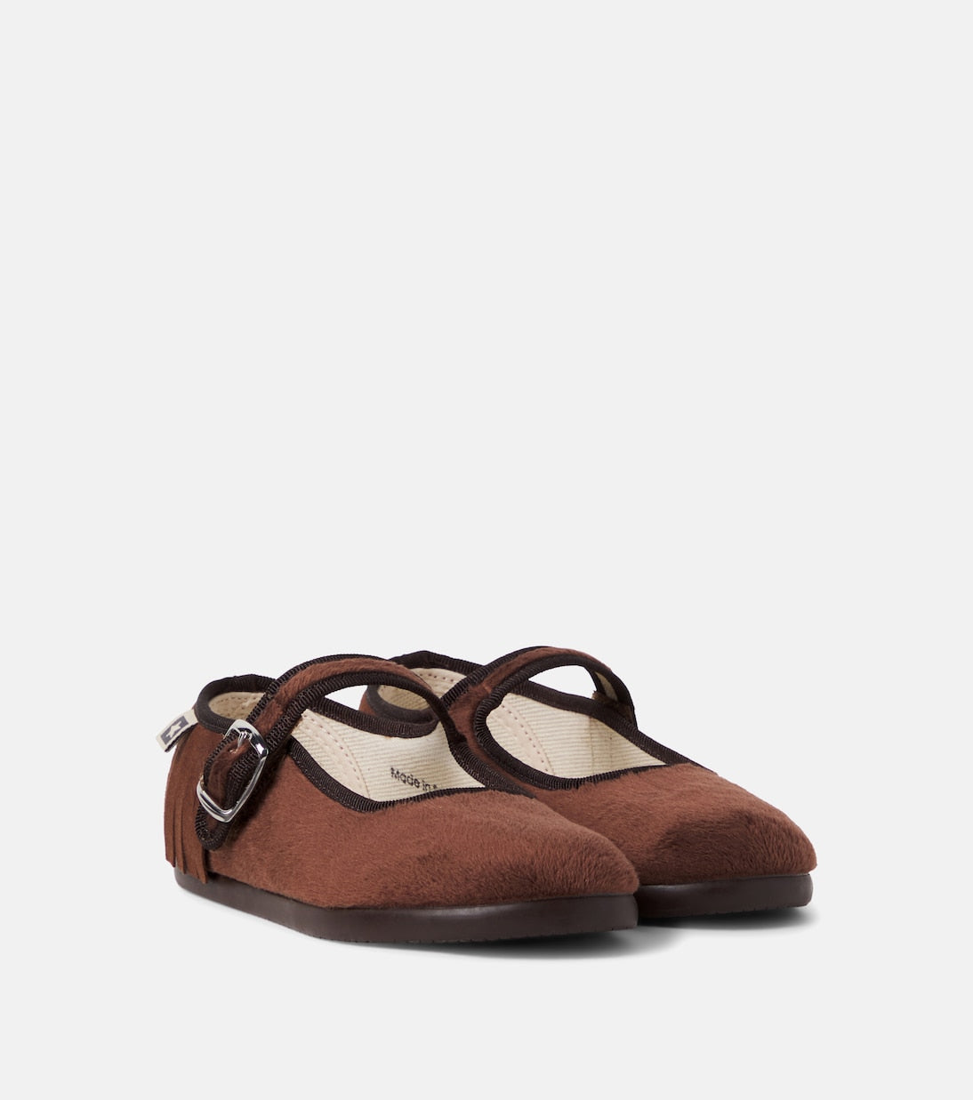 Bonton - Fringed Mary Jane flats