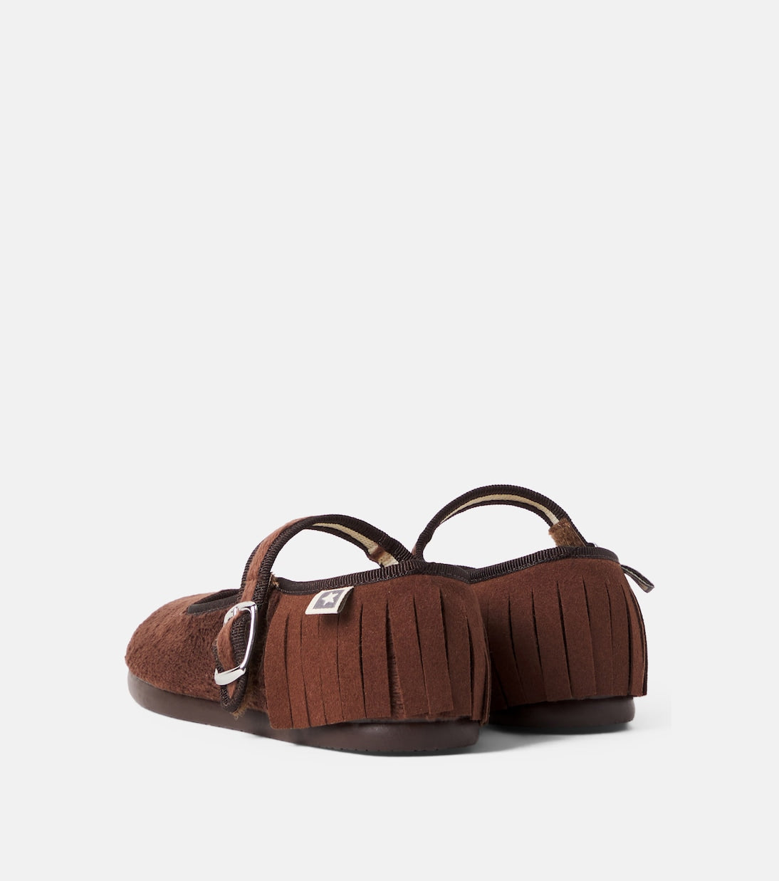 Bonton - Fringed Mary Jane flats