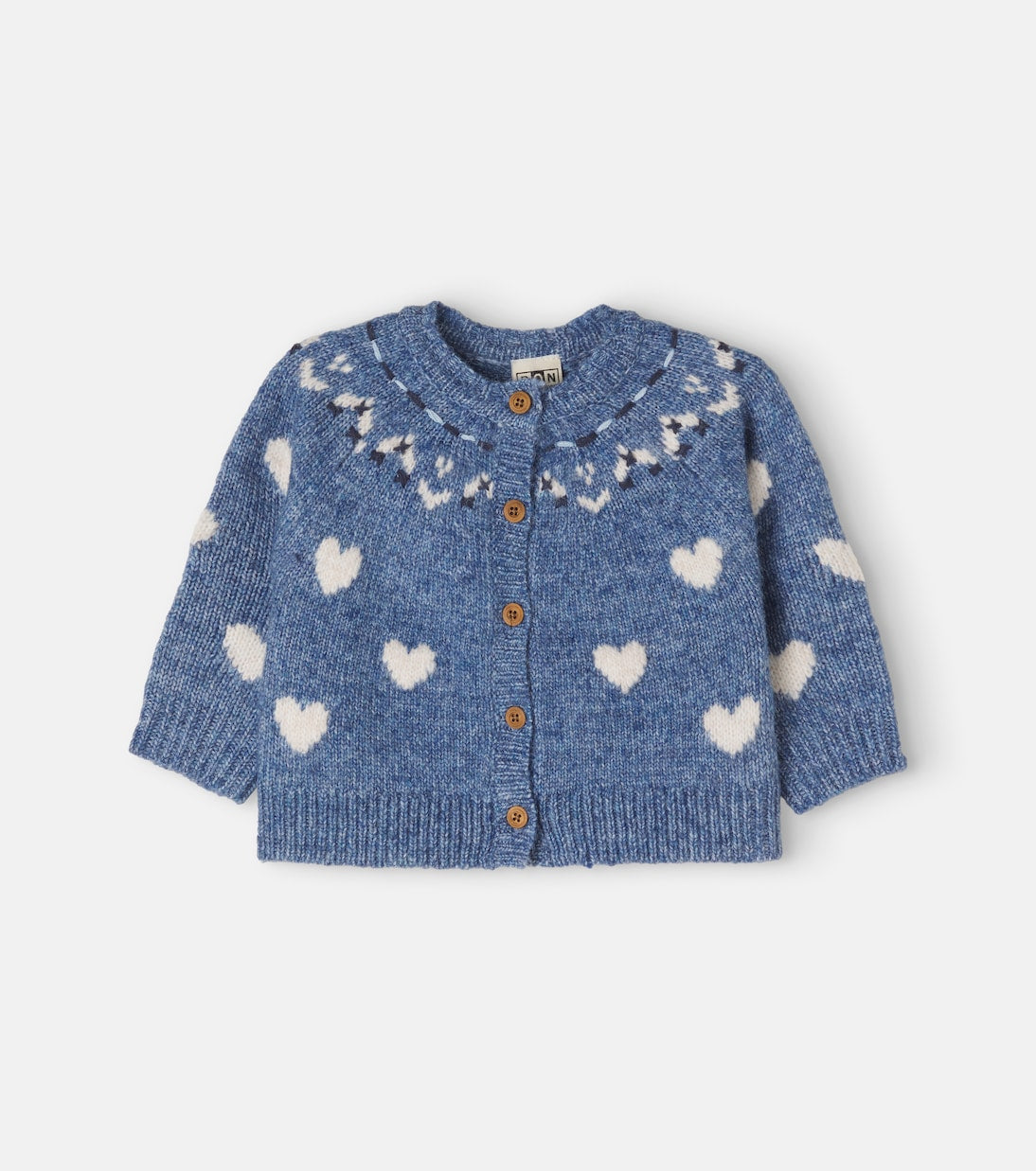 Bonton - Baby intarsia cardigan