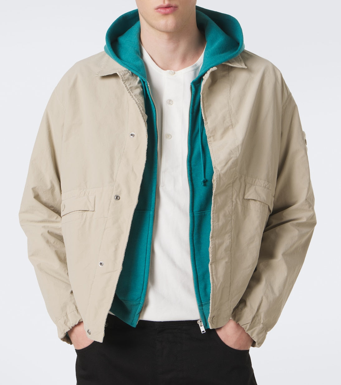 Stone Island - Compass technical blouson jacket