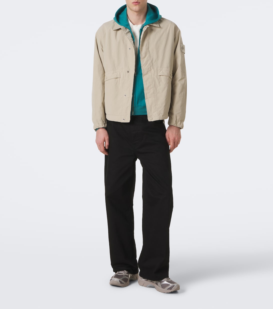 Stone Island - Compass technical blouson jacket