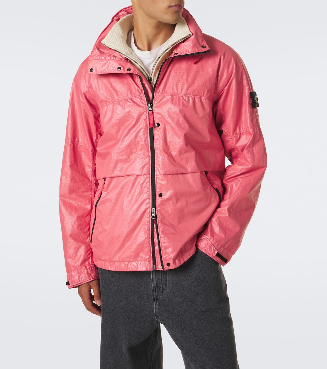 Stone Island - Compass hooded jacket
