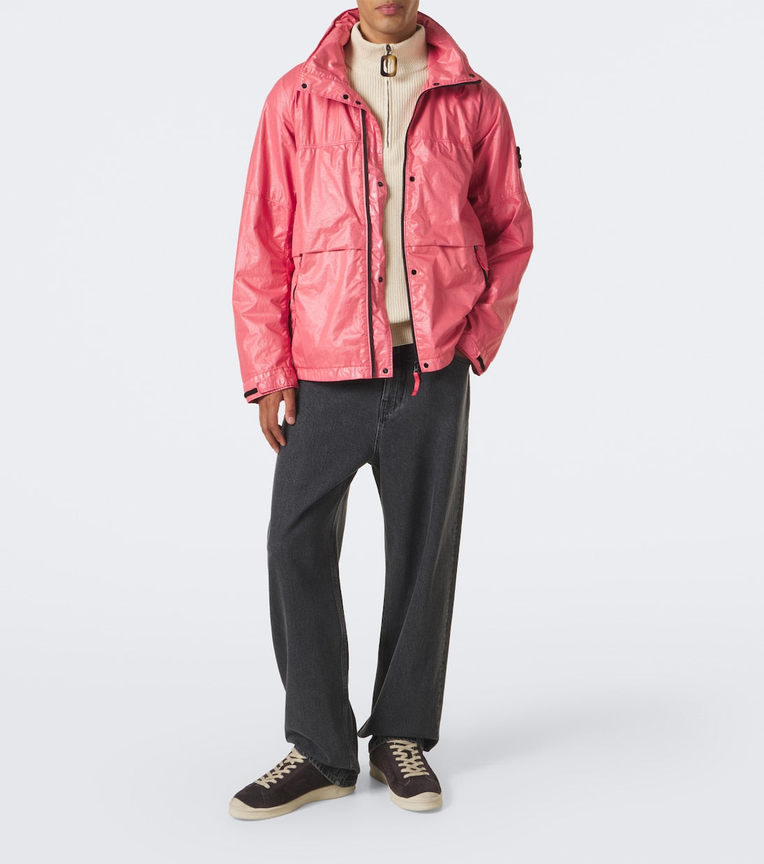 Stone Island - Compass hooded jacket