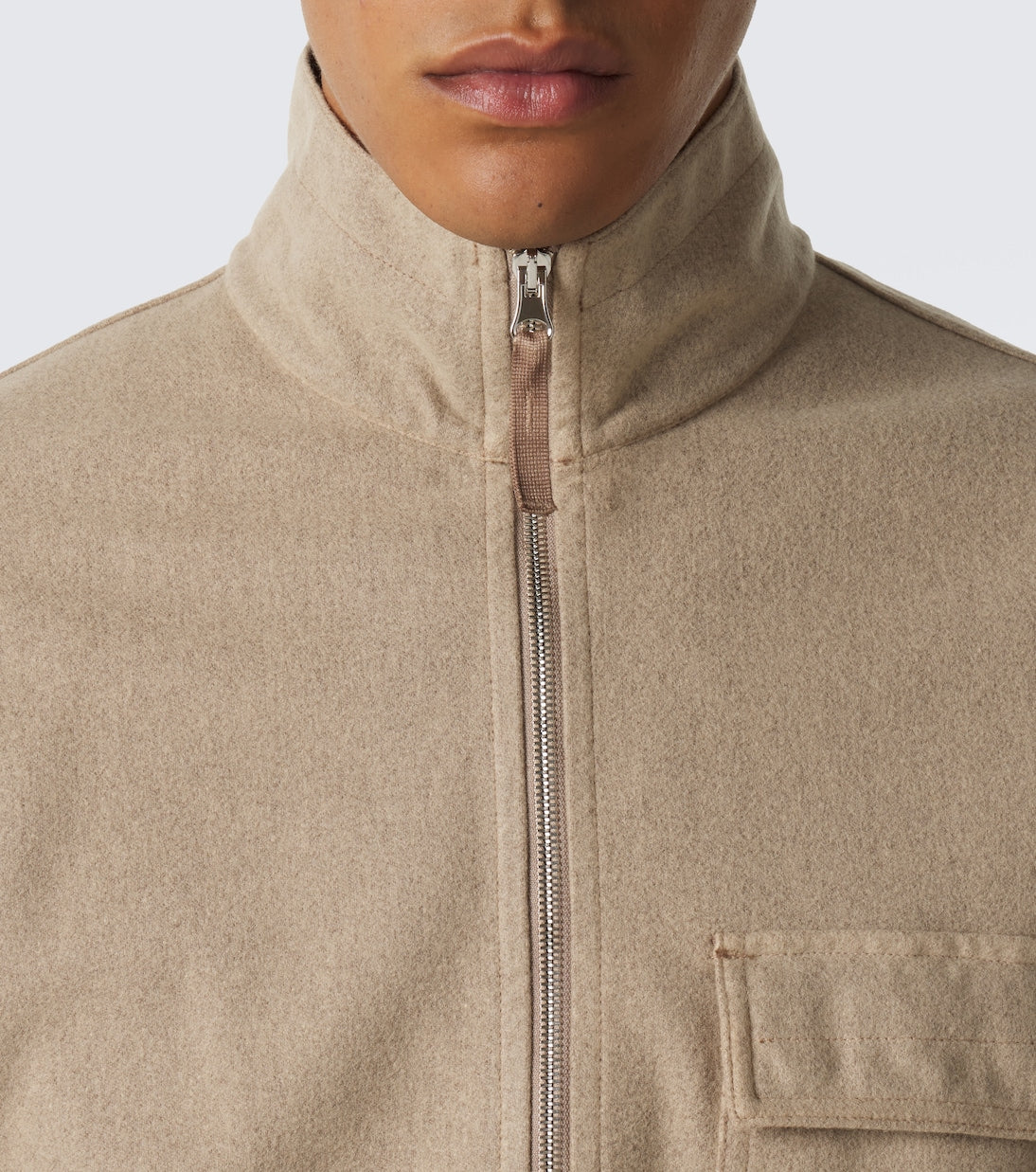 Stone Island - Compass wool-blend blouson jacket