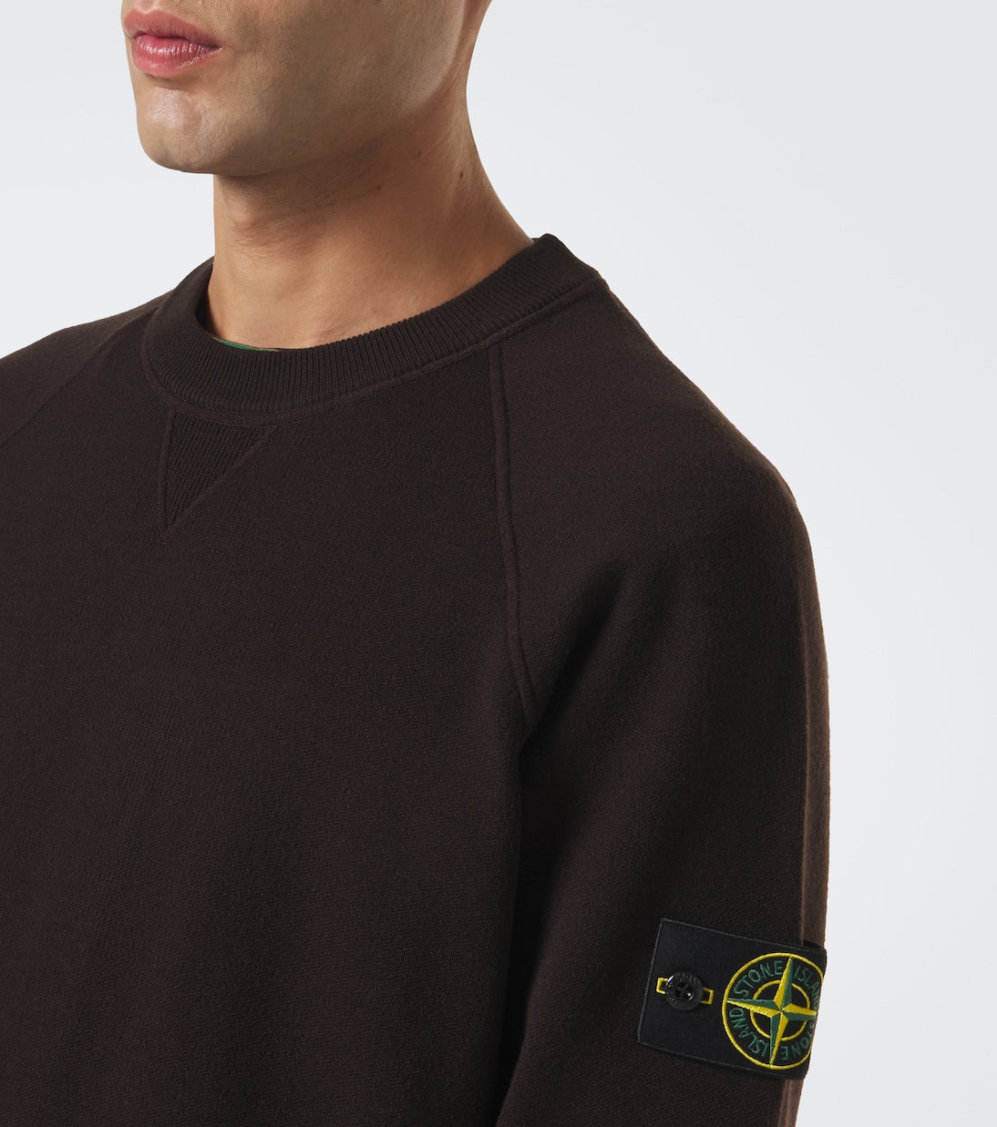 Stone Island - Compass badge wool-blend sweater