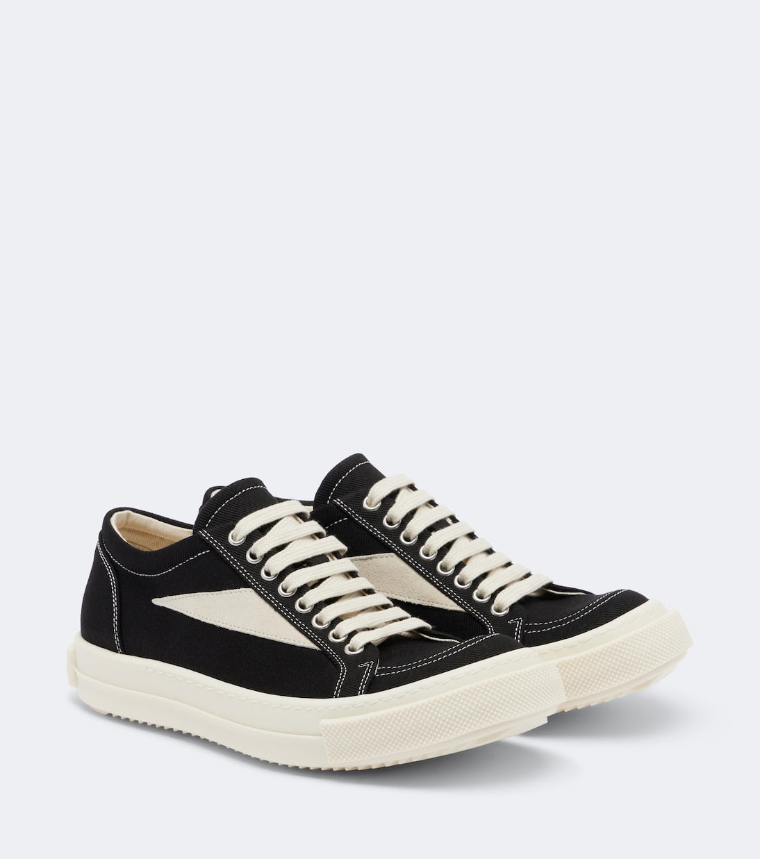Rick Owens - DRKSHDW Vintage denim low-top sneakers