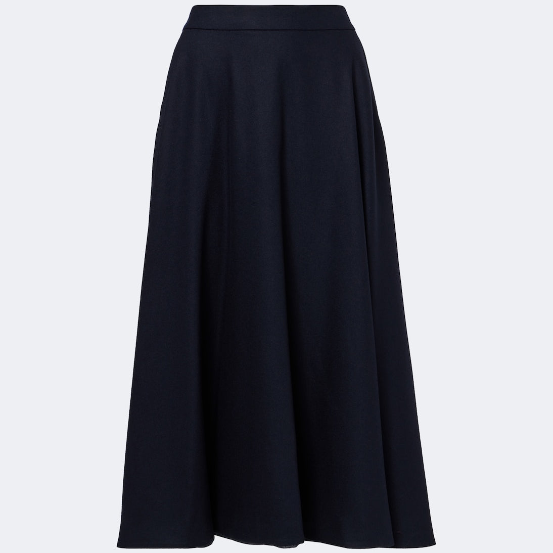 'S Max Mara - Wool midi skirt