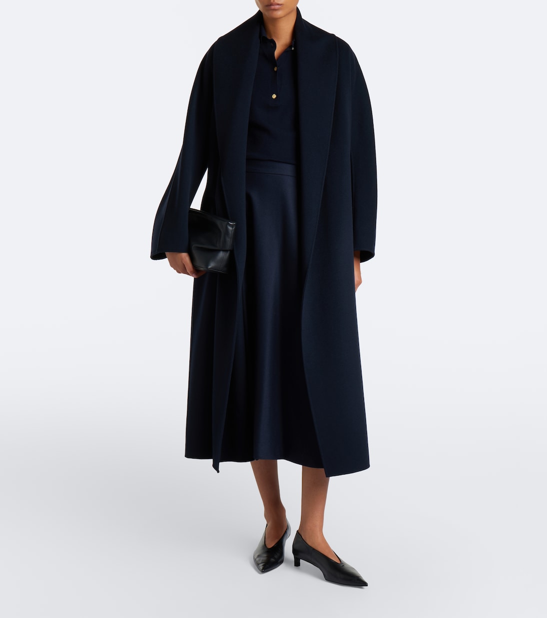 'S Max Mara - Wool midi skirt
