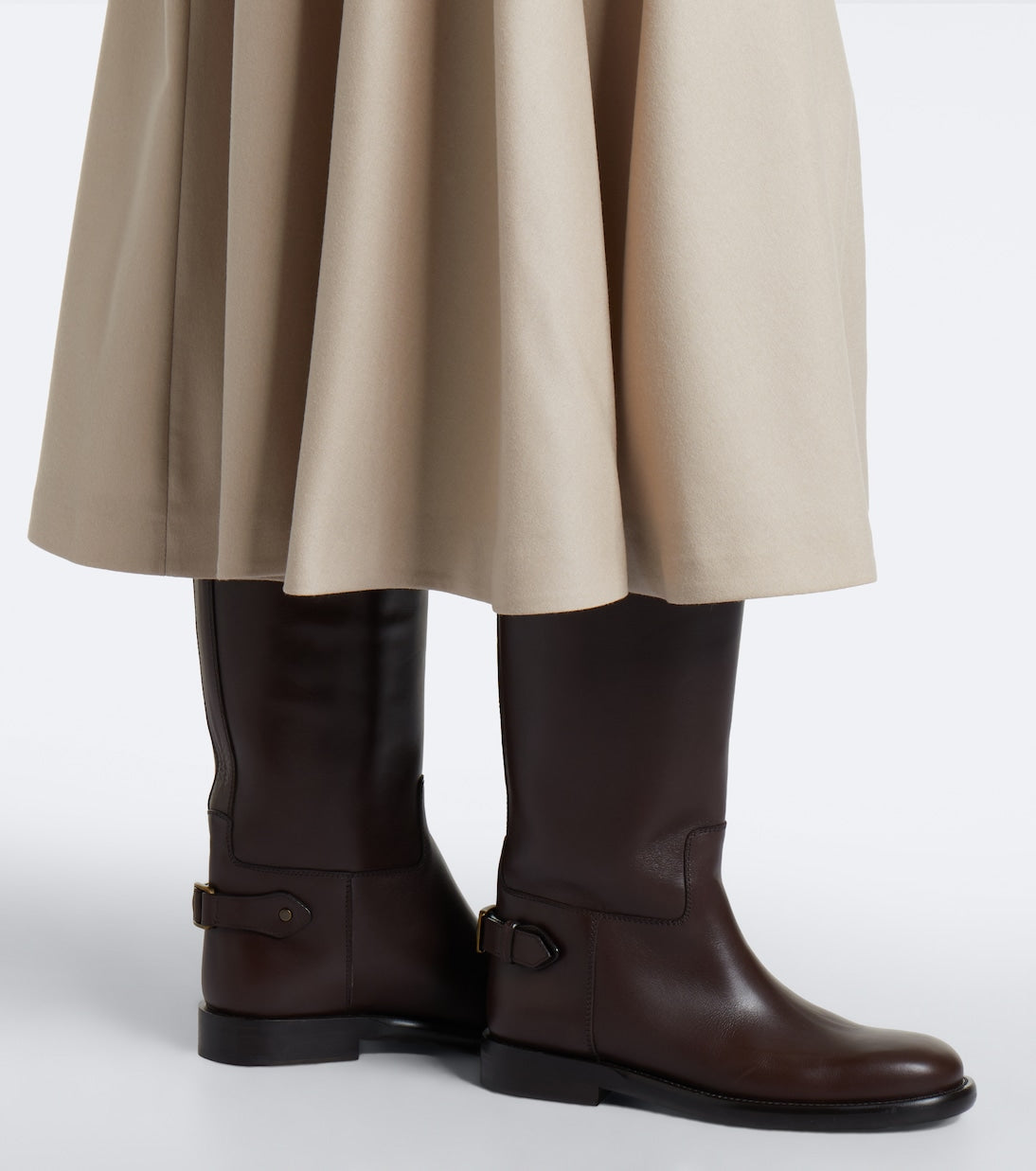 'S Max Mara - Wool midi skirt