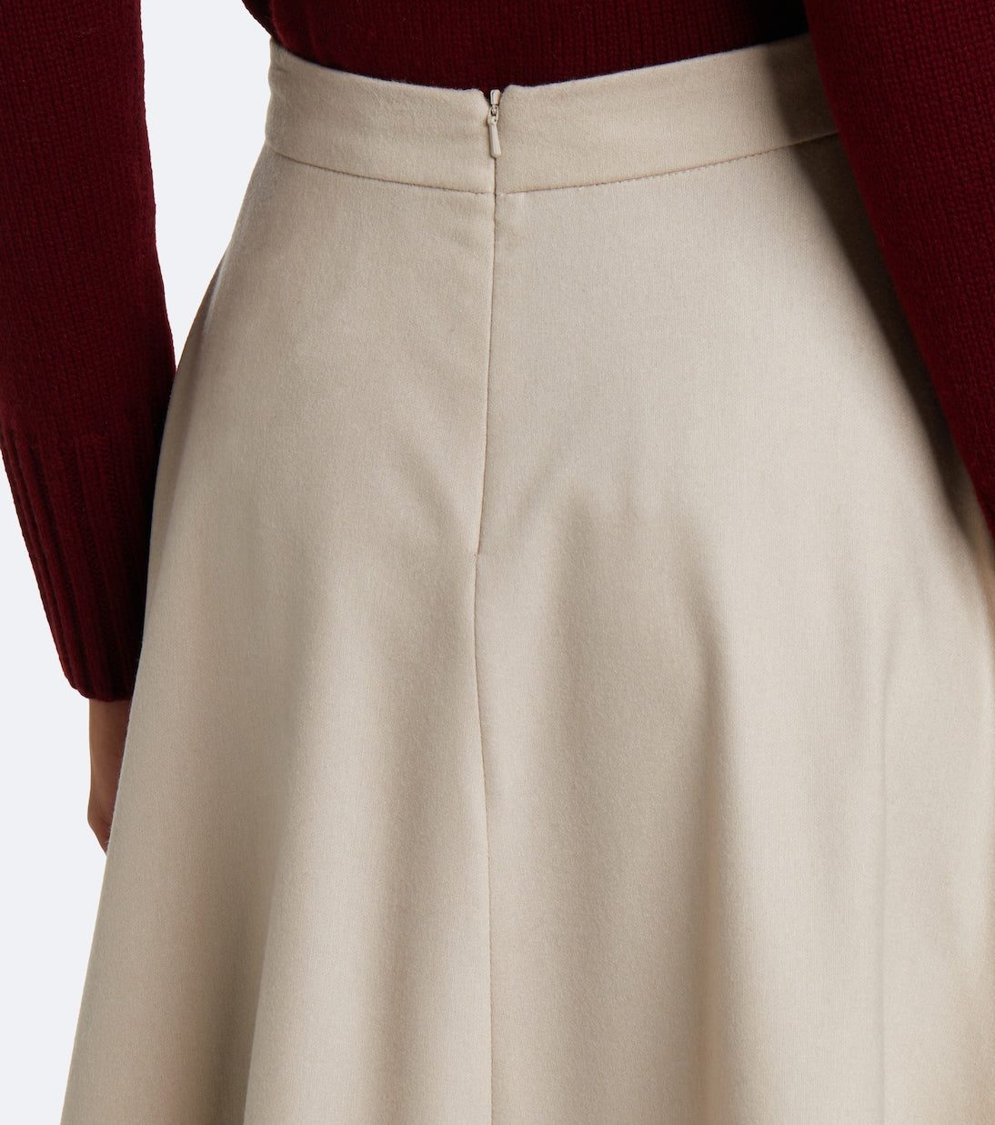 'S Max Mara - Wool midi skirt