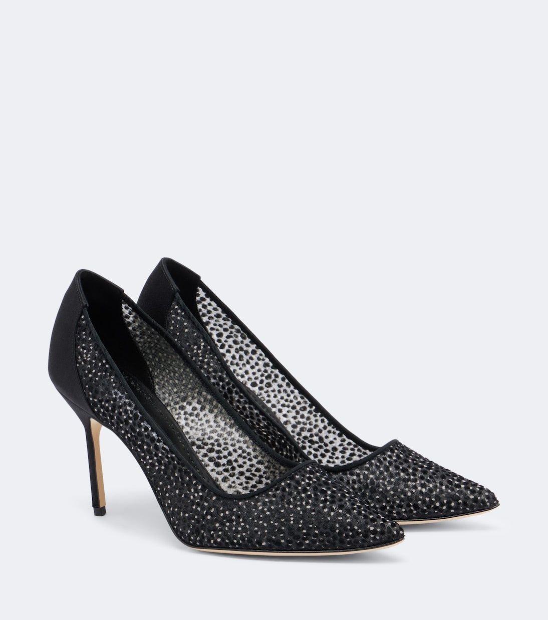 Manolo Blahnik - Bbla mesh pumps