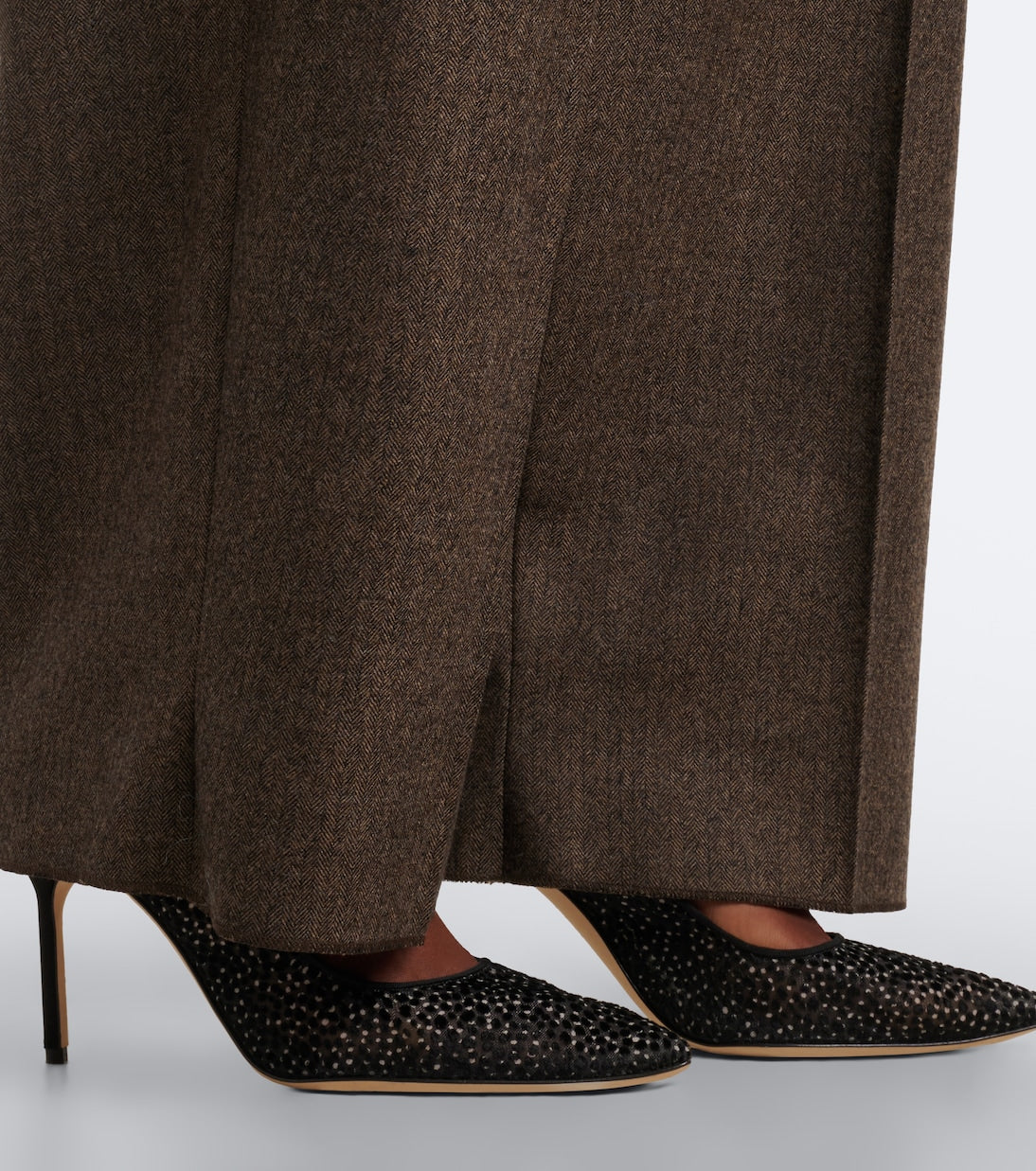 Manolo Blahnik - Bbla mesh pumps
