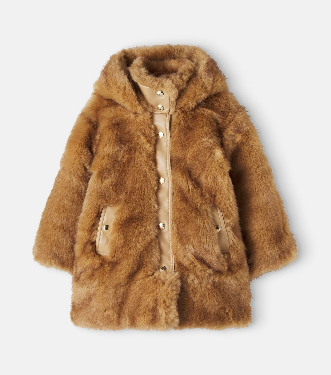 Chloé Kids - Hooded teddy coat